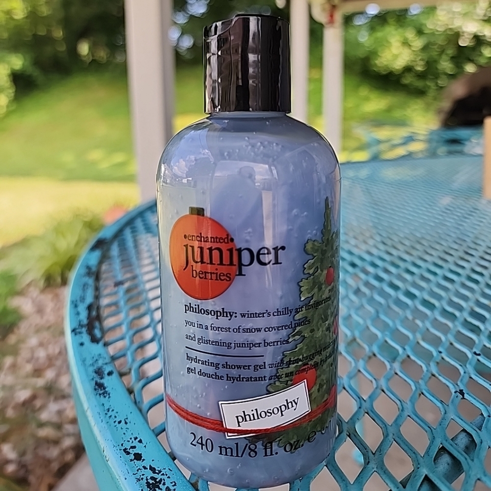 Philosophy Hydrating Shower Gel 8 fl oz New Sealed (Enchanted Juniper Berries)